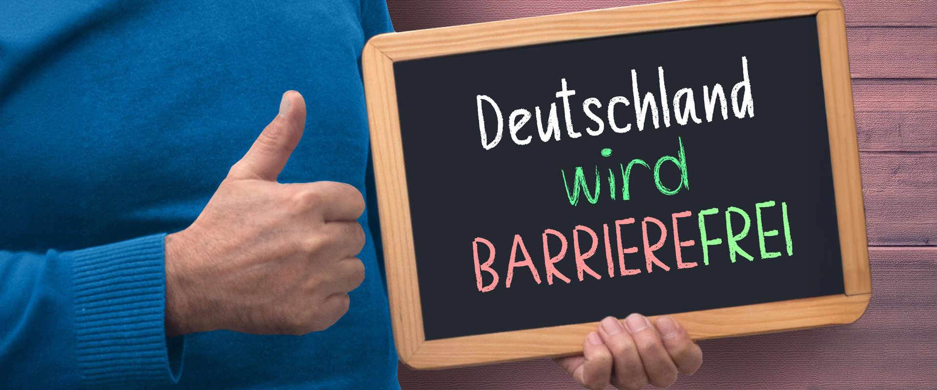 Deutschland wird barrierefrei. Eine große Chance für alle!